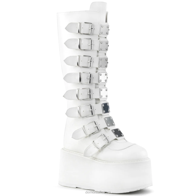 prakeiktas-318 Demonia XDP2261 balta veganiška oda