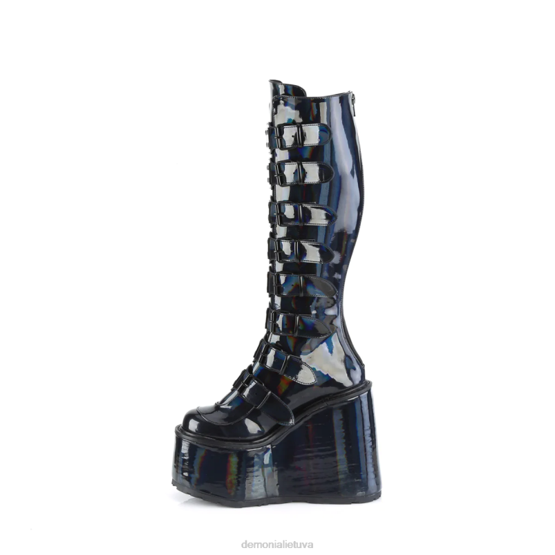 sūpynės-815 Demonia XDP2340 juodasis holografinis patentas