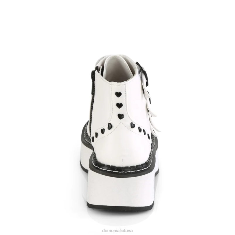 Emilija-315 Demonia XDP280 balta veganiška oda