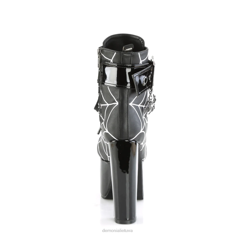 kankinimas-51 Demonia XDP2189 juoda veganiška oda