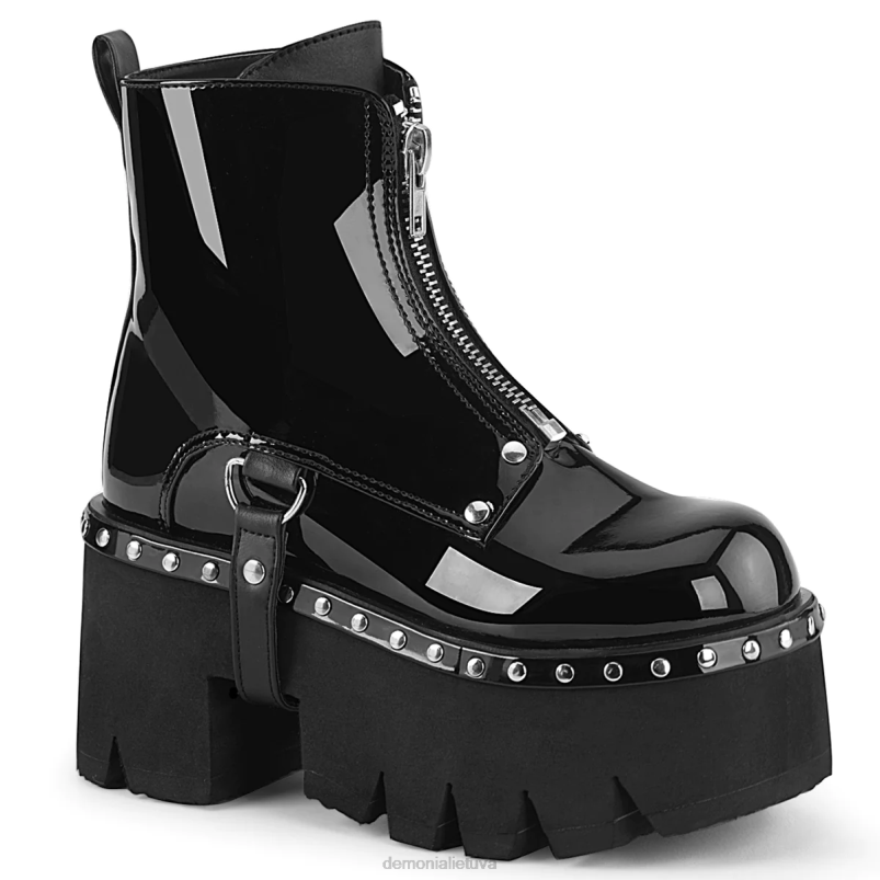 pelenai - 100 Demonia XDP23 juoda veganiška oda