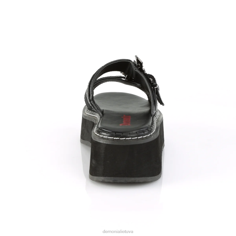 Emilija - 100 Demonia XDP2486 juoda veganiška oda