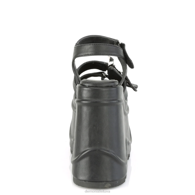 banga-13 Demonia XDP2502 juoda veganiška oda