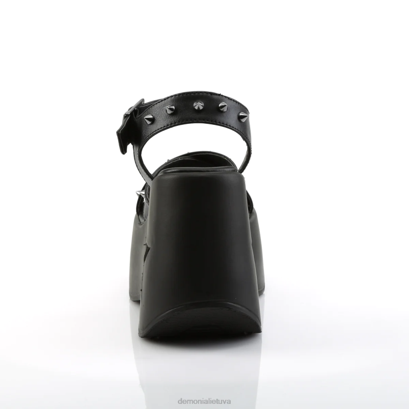 dinamitas-02 Demonia XDP2495 juoda veganiška oda