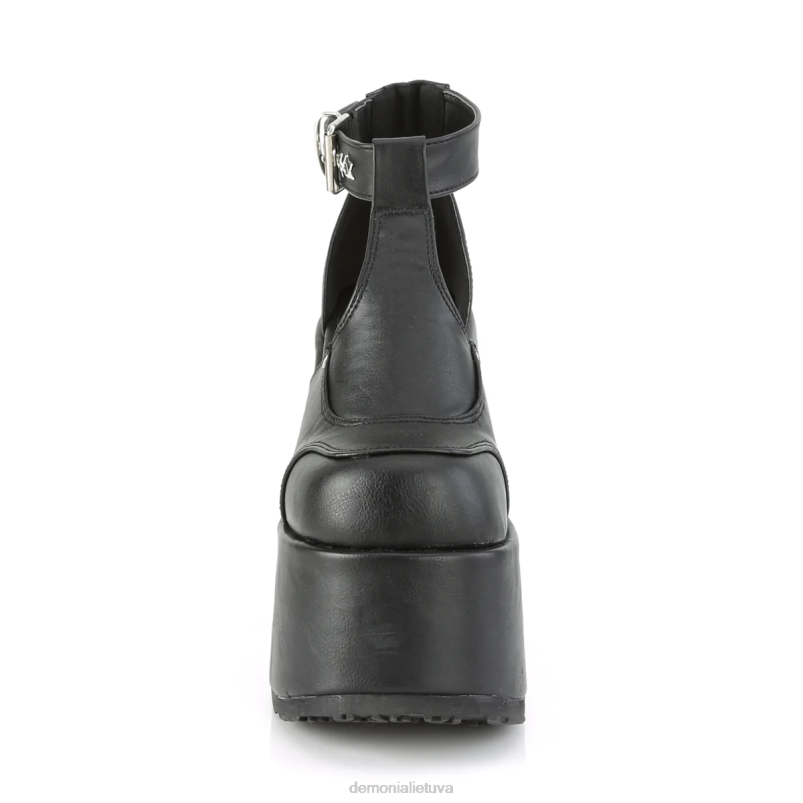 kupranugaris-103 Demonia XDP2489 juoda veganiška oda