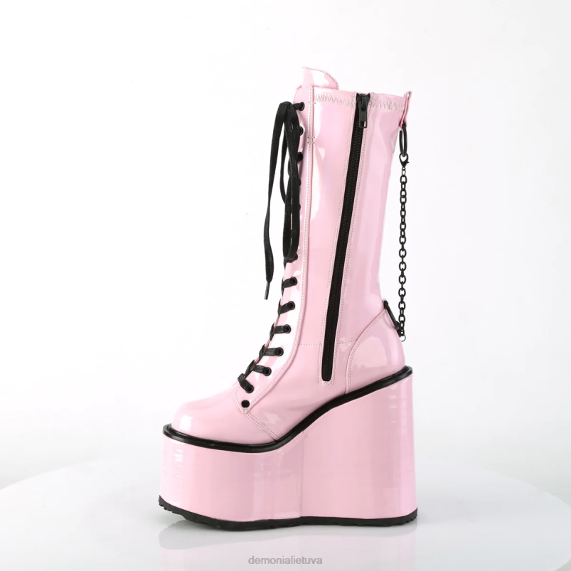 sūpynės-150 Demonia XDP2758 kūdikių rožinės spalvos holografinis tempimo patentas