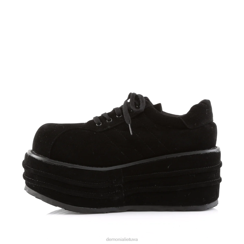 tempas-08 Demonia XDP2784 juoda veganiška zomša