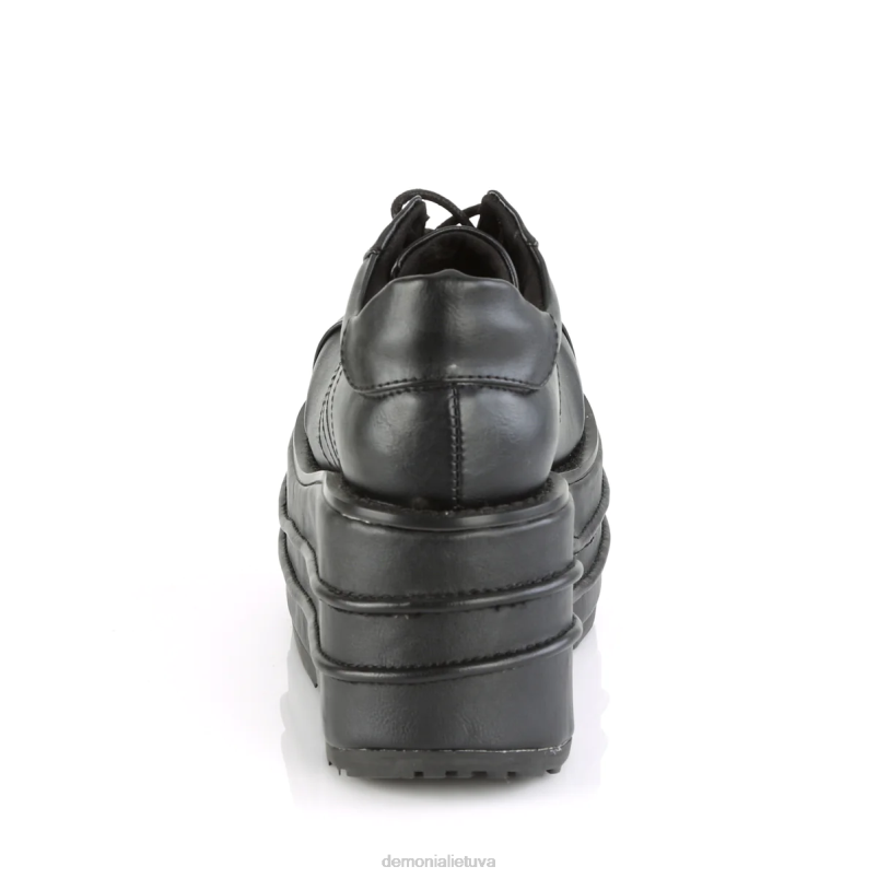 tempas-08 Demonia XDP2785 juoda veganiška oda