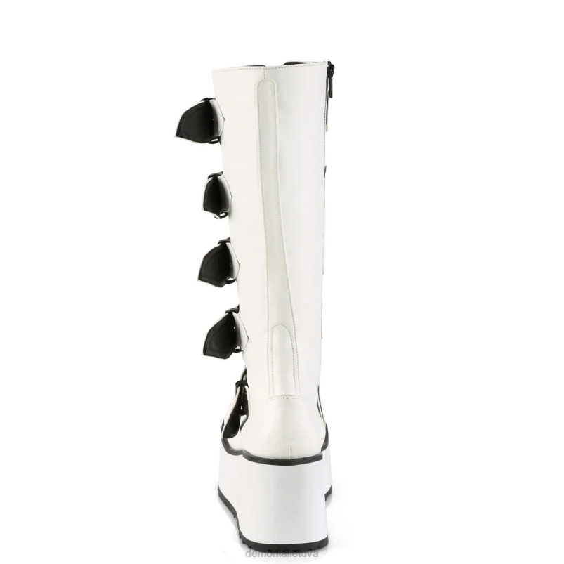 trashville-518 Demonia XDP2793 balta veganiška oda