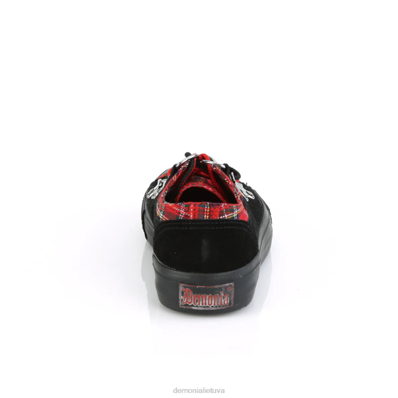 deviantas-05 Demonia XDP2820 juodas zomšinis-raudonas pledas