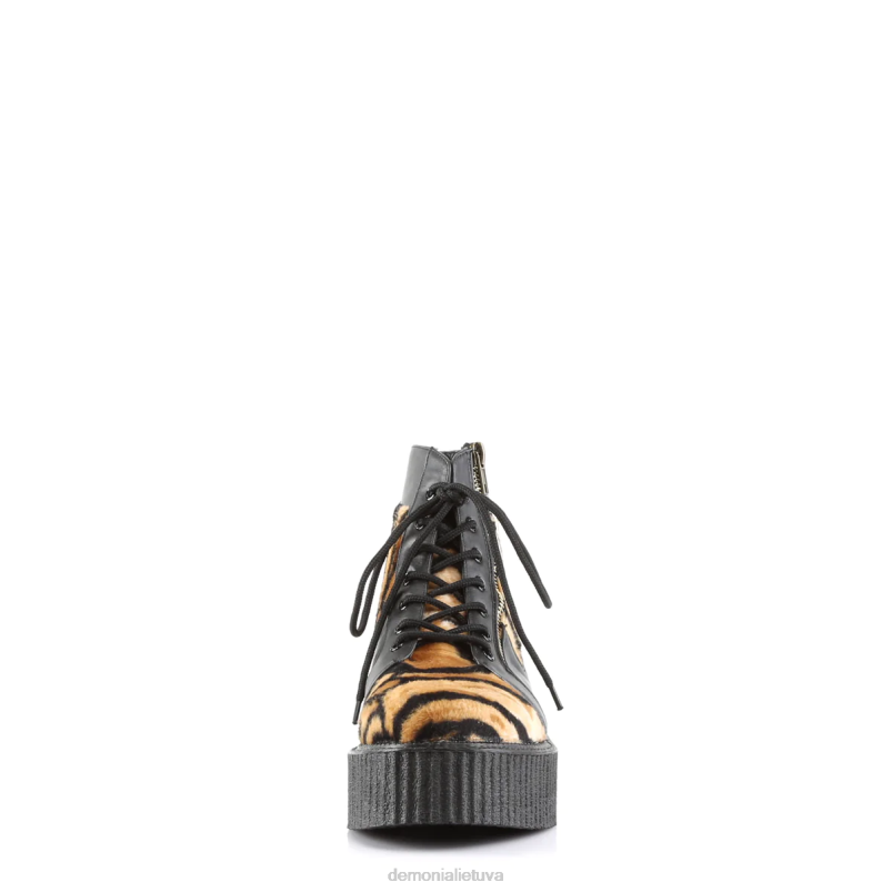 v-vijoklis-571 Demonia XDP2902 juoda veganiška oda