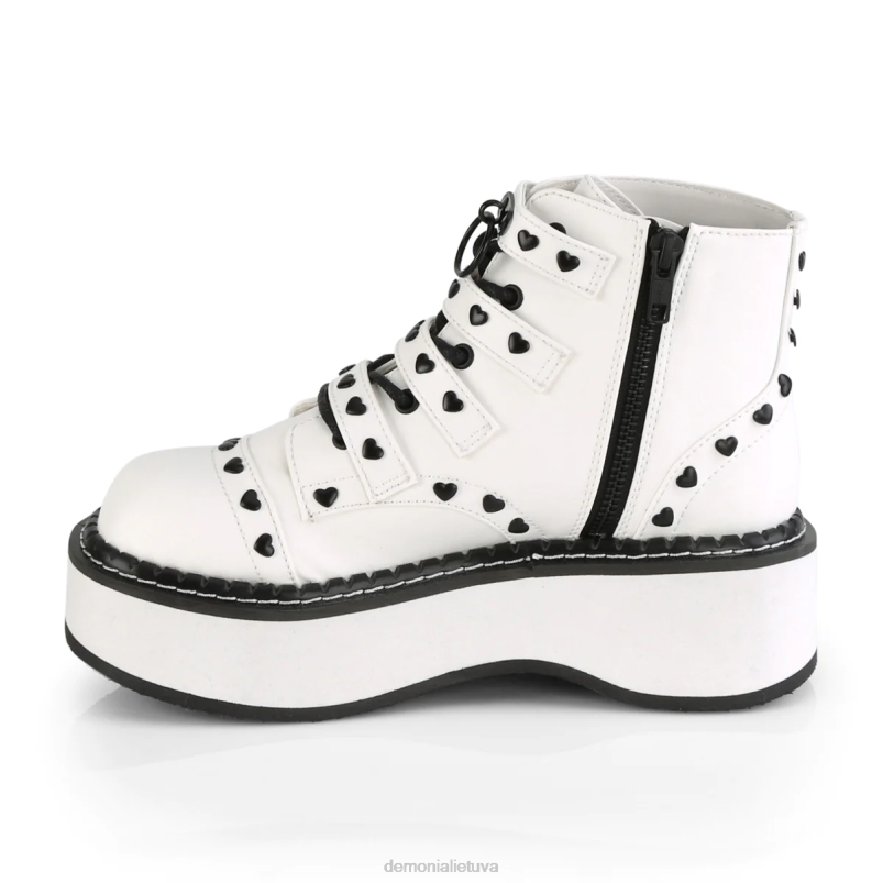 Emilija-315 Demonia XDP21133 balta veganiška oda