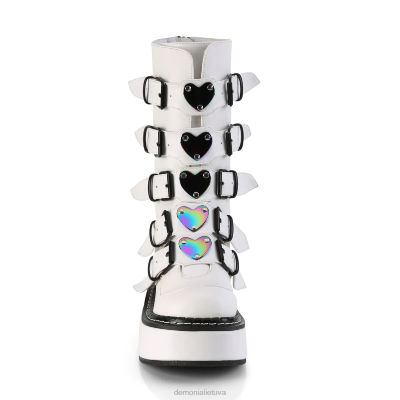 Emilija-330 Demonia XDP21138 balta veganiška oda