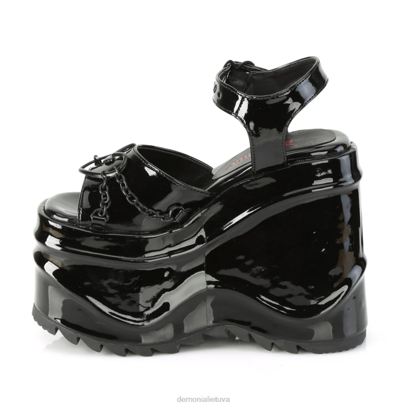 banga-09 Demonia XDP21487 juodas patentas