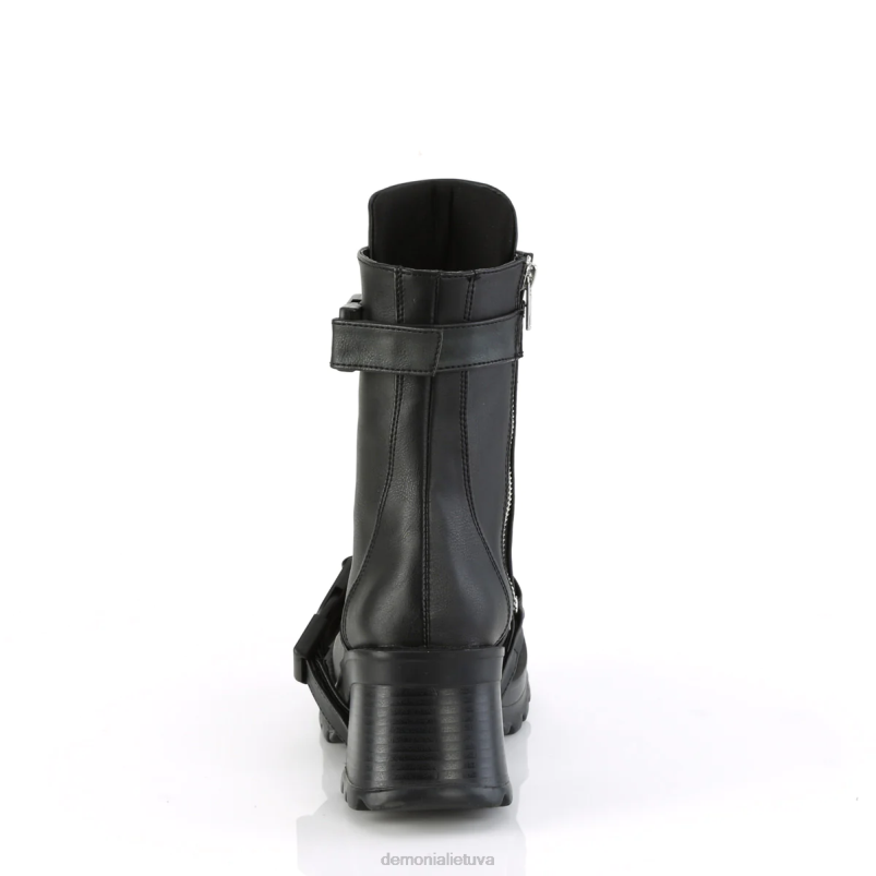 bratty-56 Demonia XDP2974 juoda veganiška oda