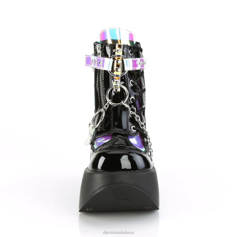 dinamitas-101 Demonia XDP21116 juodos magijos veidrodis dirbtinė oda