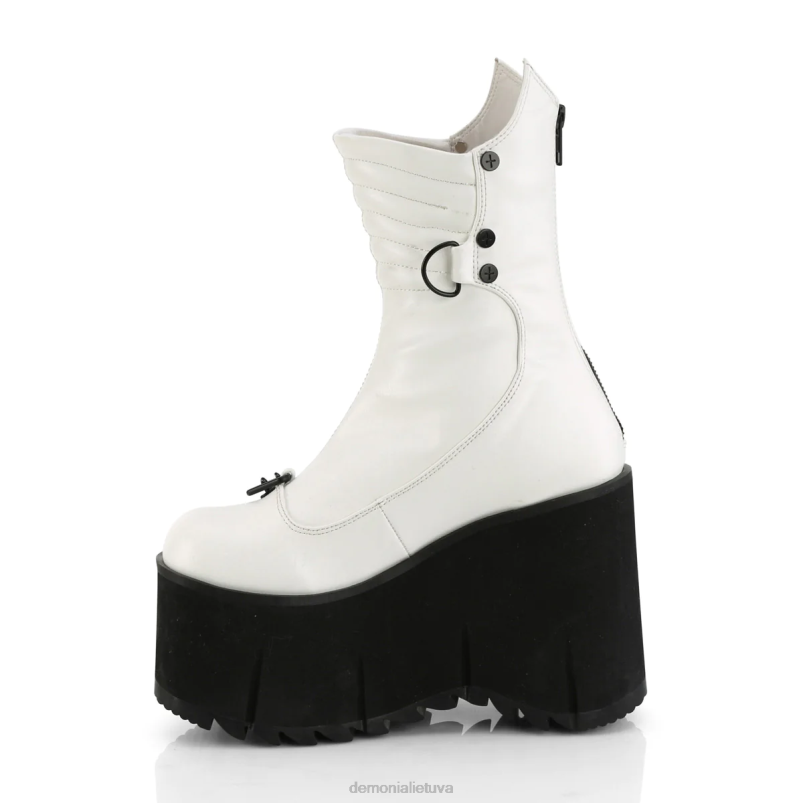 kera-130 Demonia XDP21196 balta veganiška oda