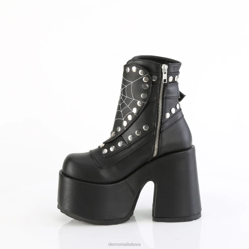 kupranugaris-70 Demonia XDP21017 juoda veganiška oda