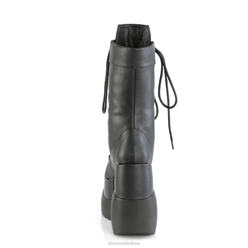 negaliojančiu-118 Demonia XDP21469 juoda veganiška oda-patentas