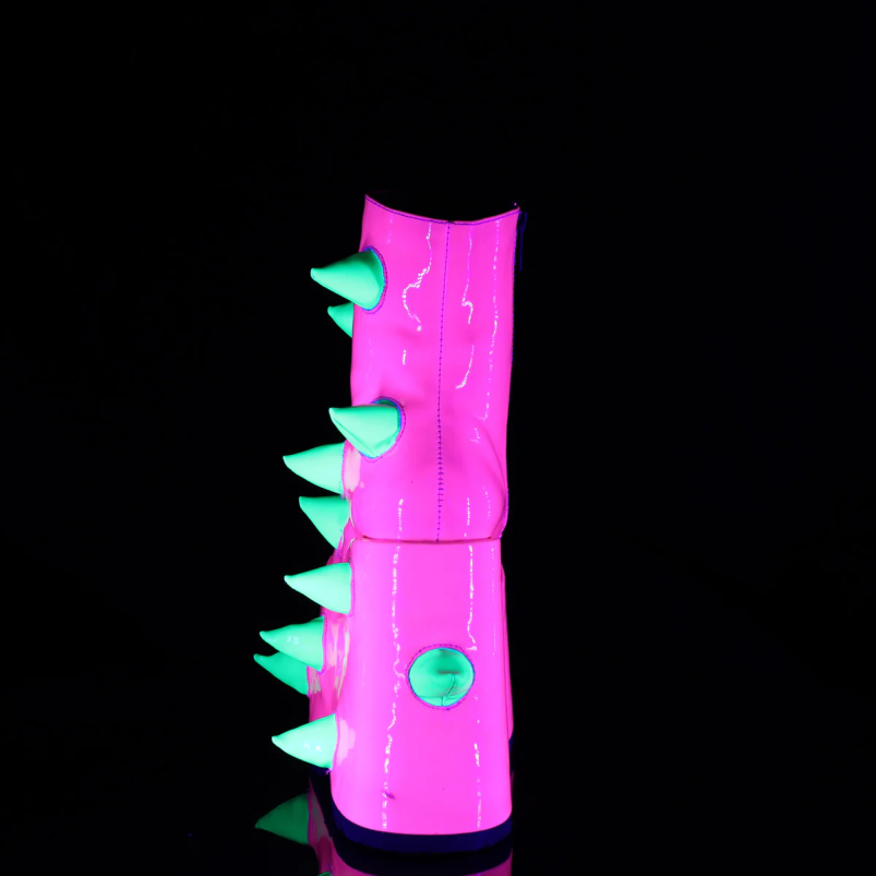 nužudyti-77 Demonia XDP21347 UV neoninė rožinė-neoninė žalia
