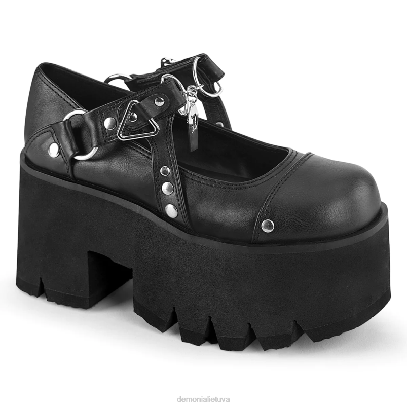 pelenai-33 Demonia XDP2920 juoda veganiška oda