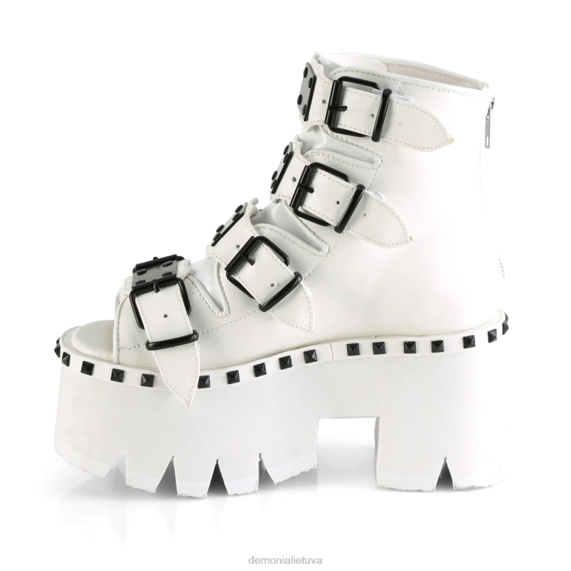 pelenai-70 Demonia XDP2926 balta veganiška oda