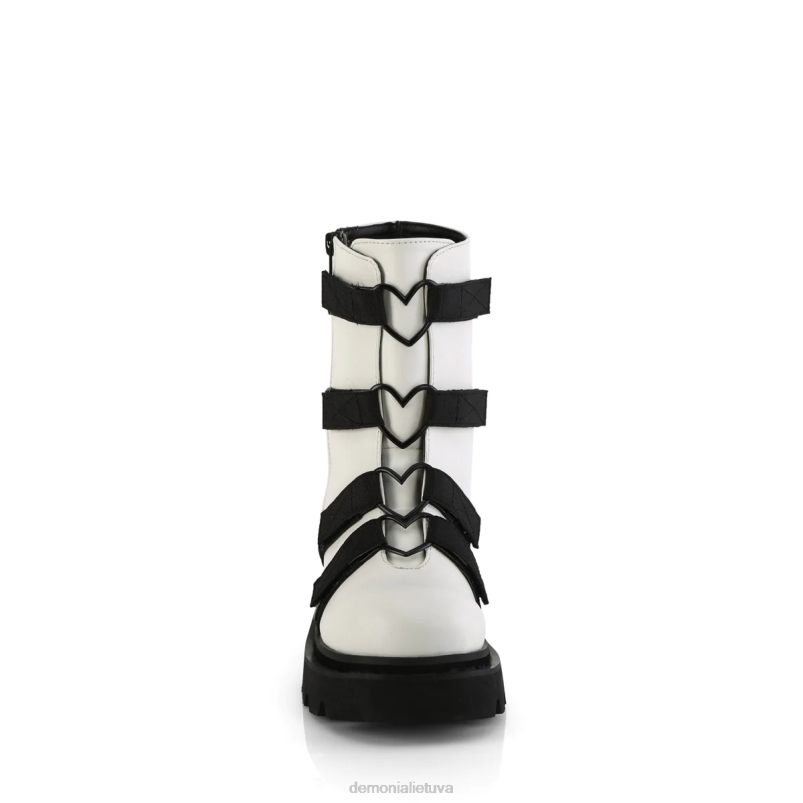 renegatas-50 Demonia XDP21243 balta veganiška oda-nailonas