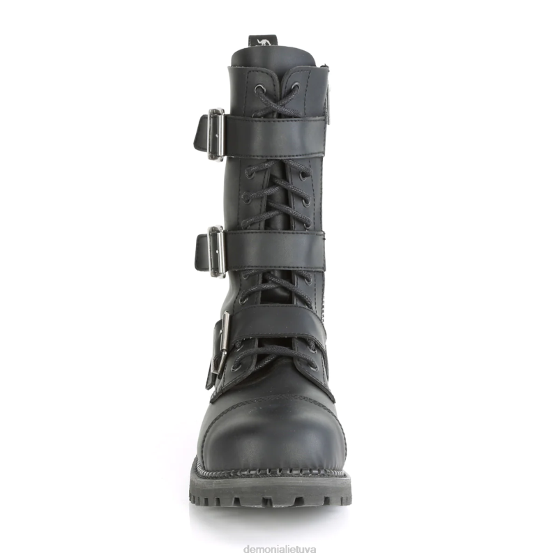 riaušės-12bk Demonia XDP21251 juoda veganiška oda