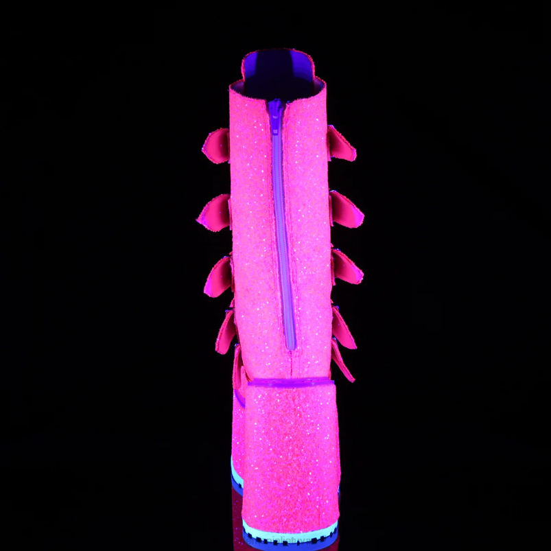 sūpynės - 230g Demonia XDP21416 rožinės spalvos blizgučiai