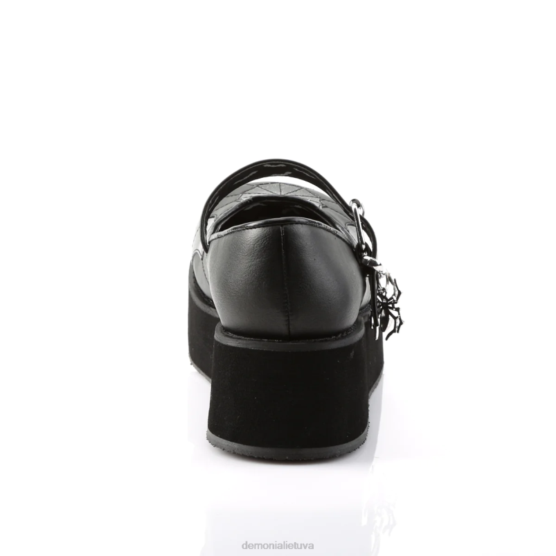 sprite-05 Demonia XDP21371 juoda veganiška oda-juoda lakas