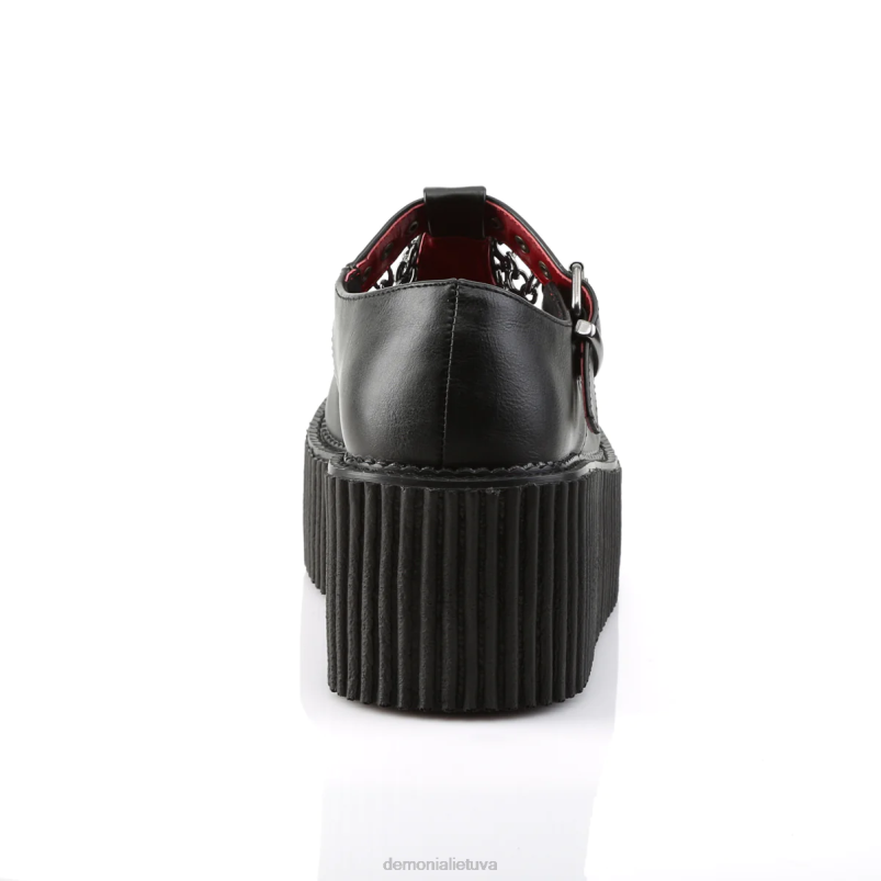 vijoklis-215 Demonia XDP21033 juoda veganiška oda